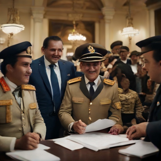 GAD de Simón Bolívar recibe felicitaciones por su gestión y comitiva