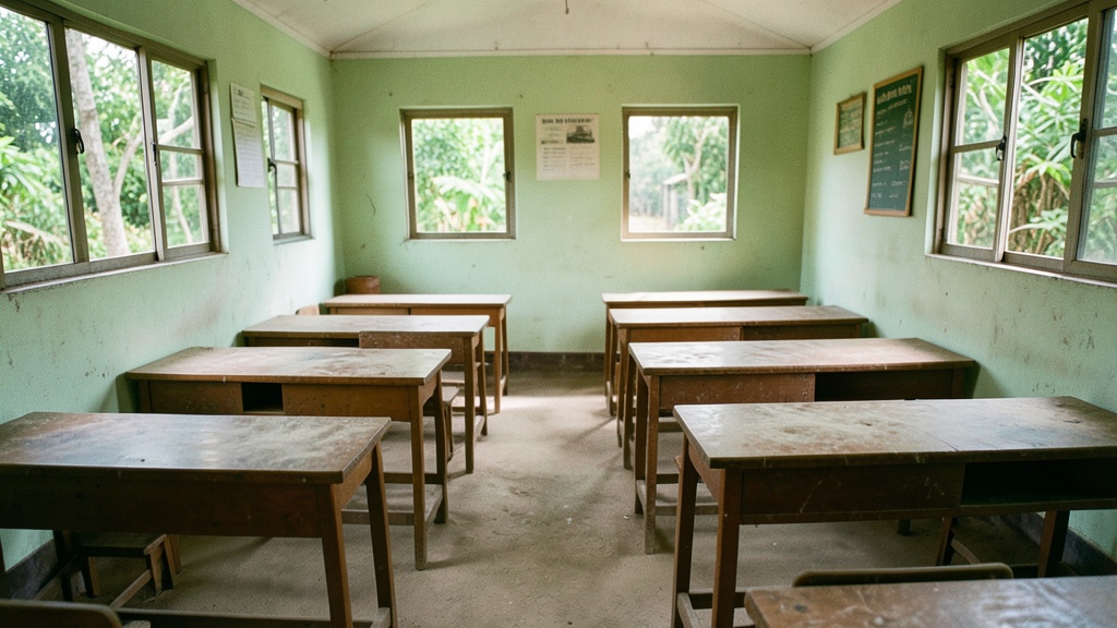 Abandono total en el Simón Bolívar antes del regreso a clases en Ciudad Victoria