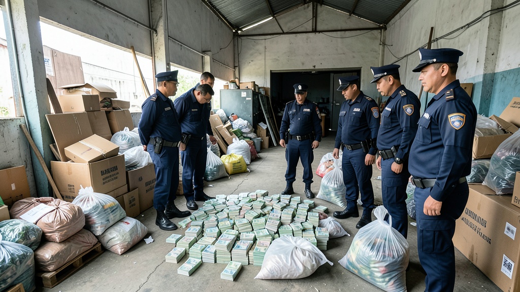 Operativo 'Pez blanco' desmantela red de lavado en Guayas con 431 mil dólares decomisados