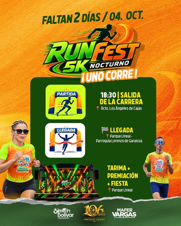 Lorenzo de Garaicoa celebra sus 106 años con Runfest 5K este domingo