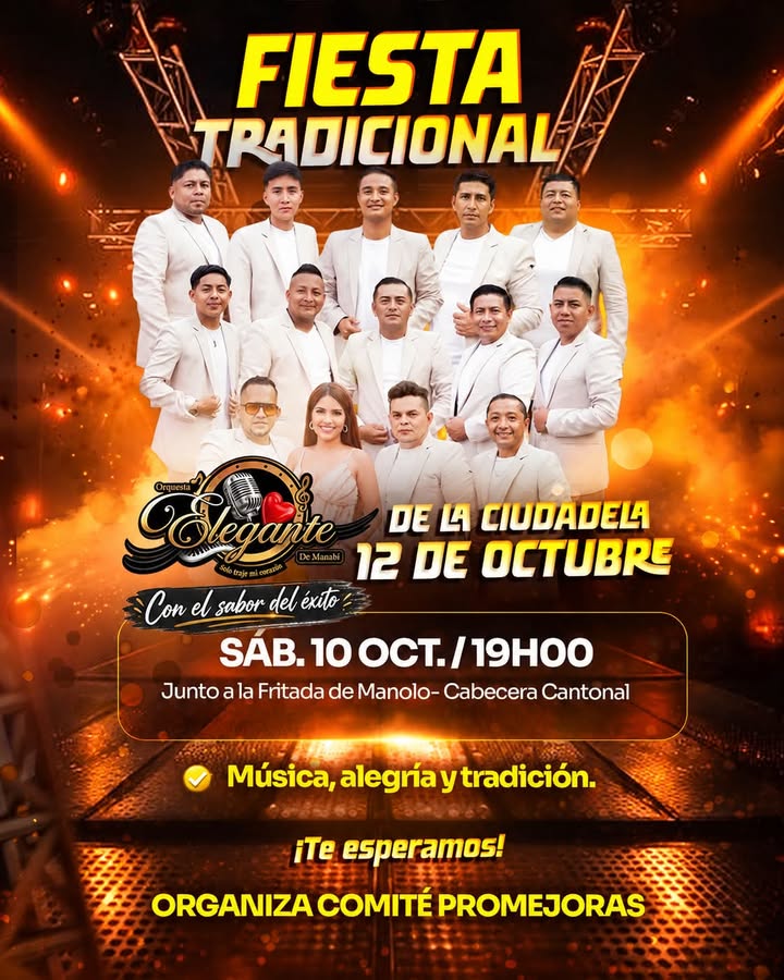 Feria y baile popular celebran el aniversario de la Cdla. 12 de Octubre en Simón Bolívar