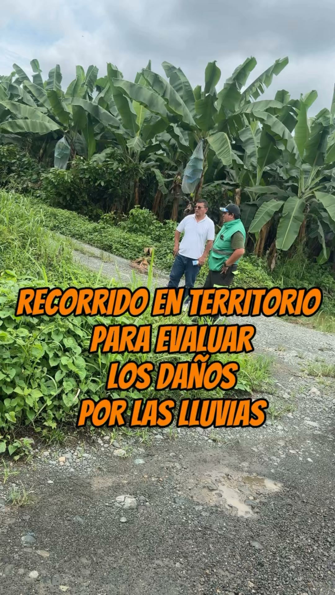 Simón Bolívar evalúa daños por lluvias y coordina respuesta con Prefectura