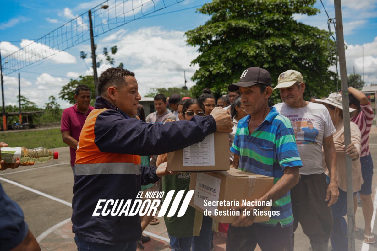 Gobierno Nacional entrega asistencia humanitaria en Simón Bolívar tras afectaciones