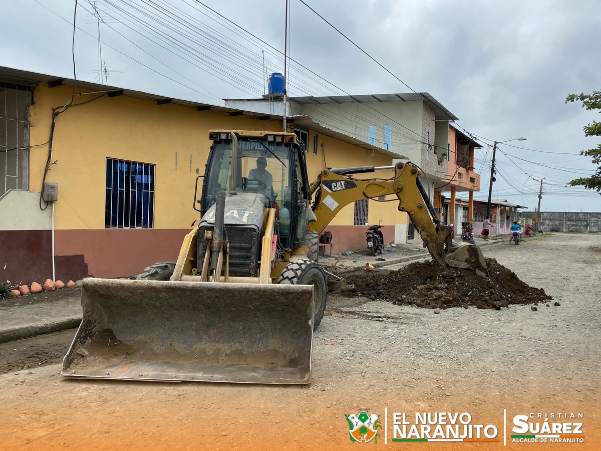 Reparación de tuberías en Ciudadela Jaime Roldós, Naranjito